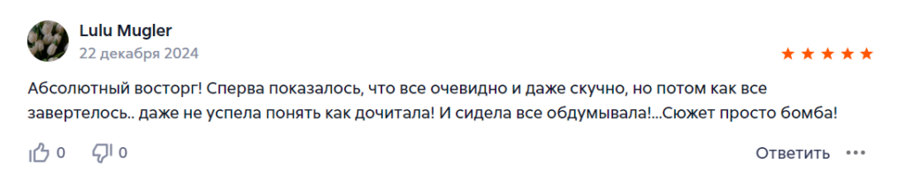 10 самых популярных книг детективов 2024 года